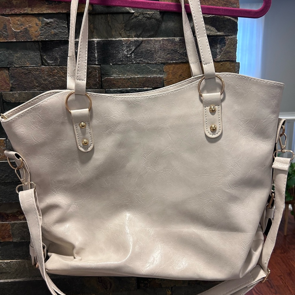 Elegant Cream Tote Bag